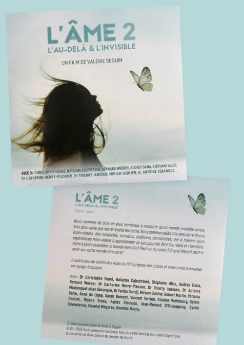 DVD : « L’âme, l’au-delà & l’invisible », documentaire de Valérie Séguin